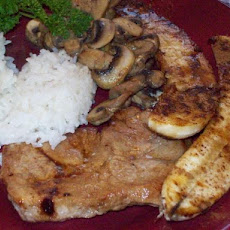 Lamb Chops With Deviled Bananas