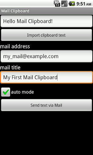 Mail Clipboard