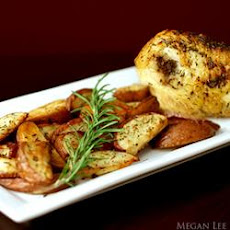 Crispy Rosemary Chicken and Fries