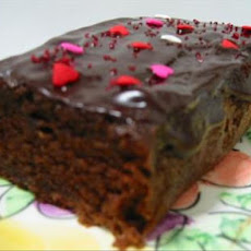 Bittersweet Chocolate Pound Cake with Decadent Glaze