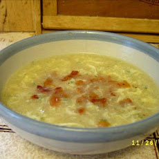 Breakfast Soup Aka Bacon and Egg Soup