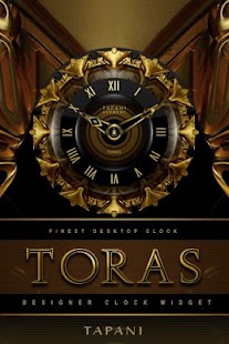 How to download TORAS Luxury Clock Widget 2.60 unlimited apk for android