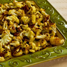 Roasted Cauliflower with Parmesan