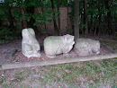 Three Bears Sculpture