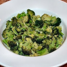 Broccoli with Lime Shallot Dressing