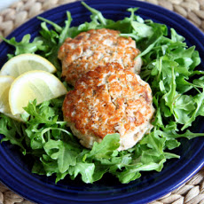 Citrus-Dill Salmon Cakes.