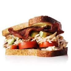 Chicken, Avocado, and Turkey-Bacon Sandwich