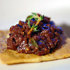 Fig and Walnut Tapenade with Goat Cheese
