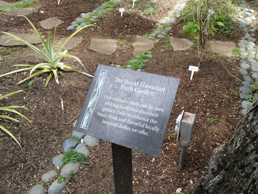 The Royal Hawaiian Herb Garden 
