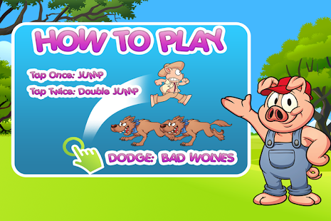 How to download Three Little Pigs Book Run 1.0 mod apk for bluestacks