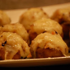 Brie and Crab Stuffed Mushrooms