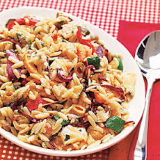 Roasted-Vegetable Orzo Salad