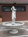 Alfonsine. Fontana Con Ragazza