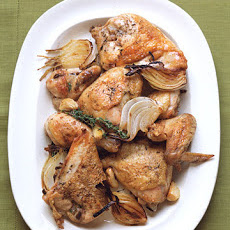 Chicken with Onions and Garlic