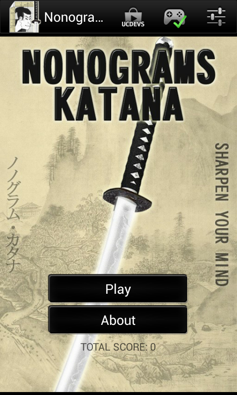 Android application Nonograms Katana screenshort
