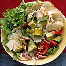 Turkey Salad with Tomato, Avocado, and Parmesan