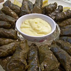 Stuffed Grape Leaves (With Meat)