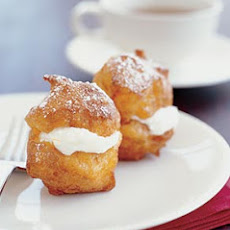 Lemon-Scented Ricotta and Mascarpone Cream Puffs