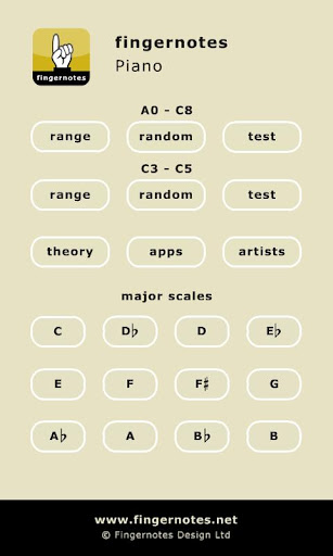 Piano Fingernotes