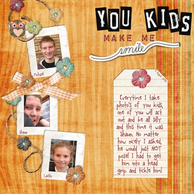 You Kids Make Me Smile by Dianne McCready Wowwhat a versatile and yummy 
