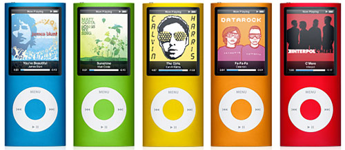 New iPod Nano and Touch