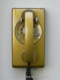 Wall Phones - Western Electric 554 Dark Gold 1