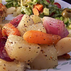 Oven Roasted Herbed Vegetables