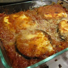 Low Fat Eggplant (Aubergine) Lasagna