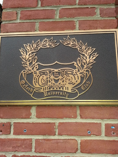 Oxford University Club Sign