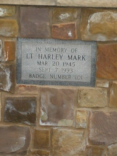 Lt. Harley Mark Memorial Plaque