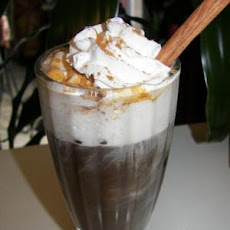 Spiced Christmas Gingerbread Coffee With Cognac Chantilly Cream