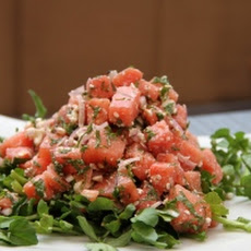 Minty Watermelon Salad