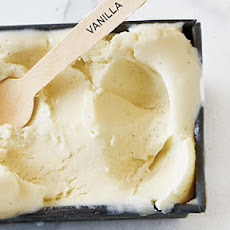 Lightened Vanilla Bean Ice Cream