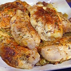 Alain's Broiled Catfish with Lima Beans