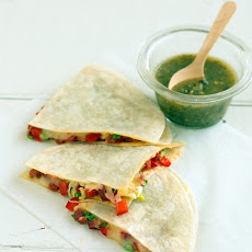 Chorizo and Red Pepper Quesadillas
