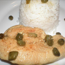Lower Carb Lemon Caper Chicken