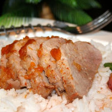 sweet glazed pork roast