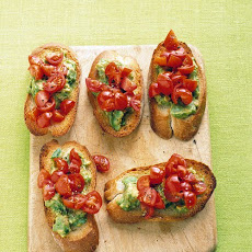 Tomato-Avocado Toasts