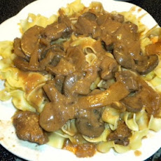 Slow Cooker Beef Stroganoff
