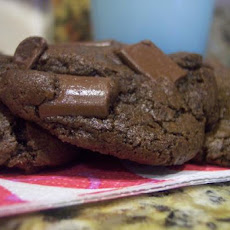 Chewy Double Chocolate Chip Cookies