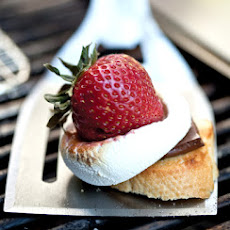Skewered Strawberry & Marshmallow S'mores