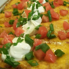 Shredded Beef Enchiladas