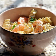 Pasta Salad With Baby Shrimp