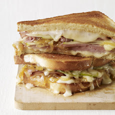 Ham-Taleggio Grilled Cheese