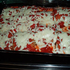 Lasagna Rolls With Black Beans and Spinach