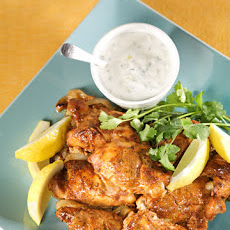 Indian-Spiced Chicken with Raita