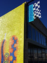 Constellation Studios Sign and Mural