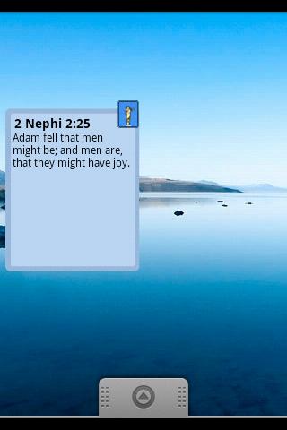 Scripture A Day Widget LDS