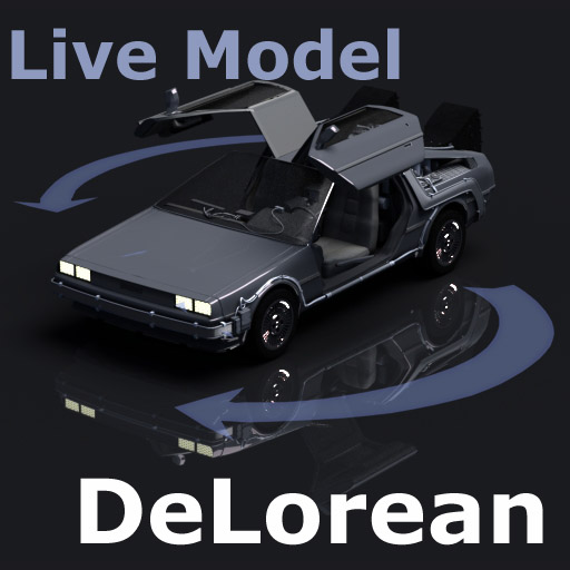 FGG Live Model DeLorean LOGO-APP點子