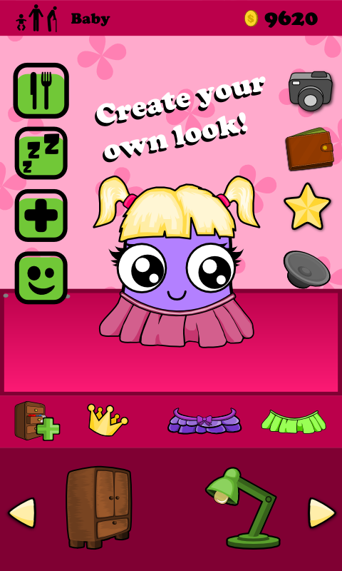 Android application Moy - Virtual Pet Game screenshort